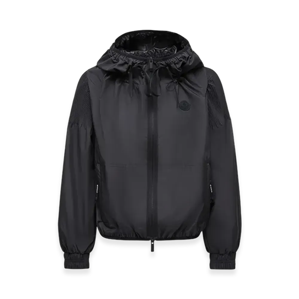 MONCLER Auxonne Hooded Windbreaker "Black"