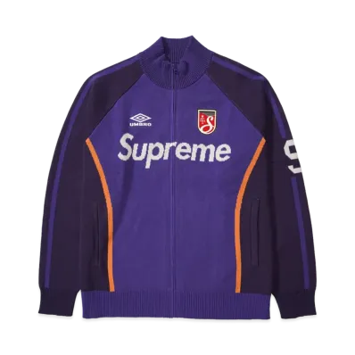 Supreme x Umbro Zip Up Sweater "Purple"