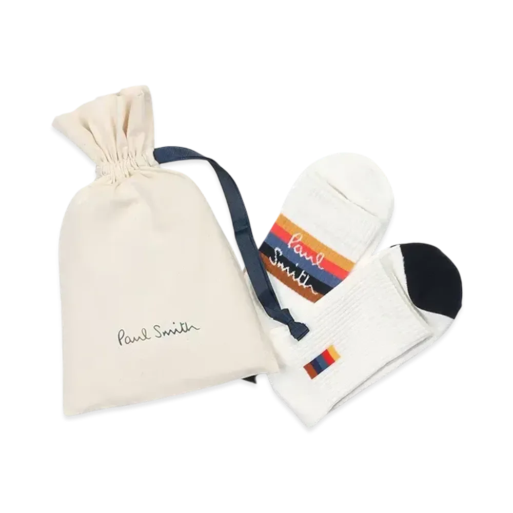 Paul Smith Socks Gift Set "White"