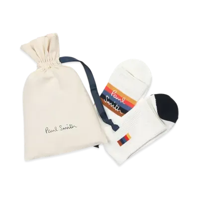 Paul Smith Socks Gift Set "White"