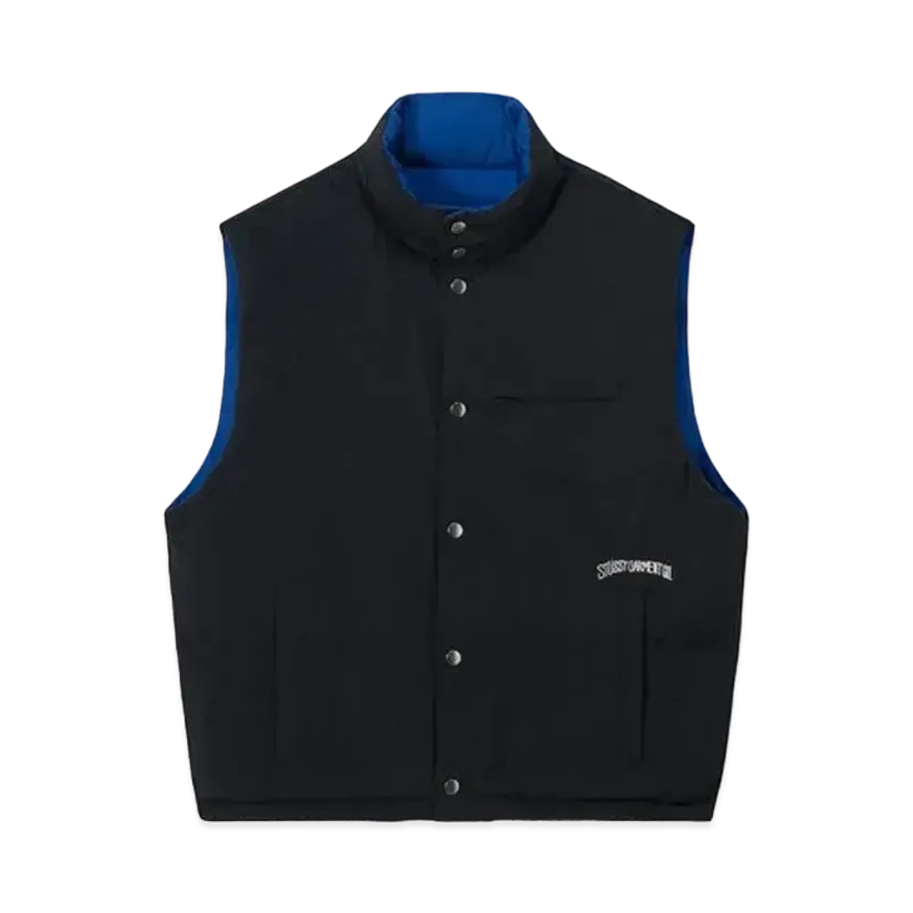 Stussy Reversible Down Workgear Vest "Black"