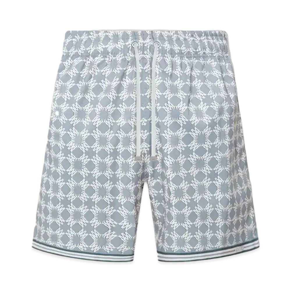 AMIRI Ma Quad Swim Trunk "Dusty Blue"