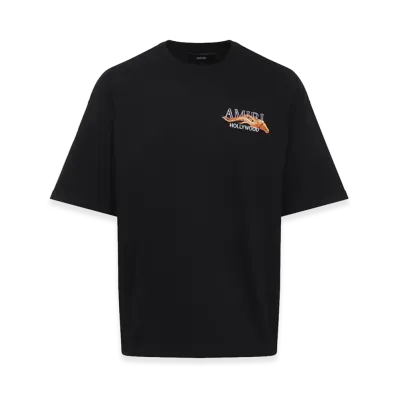 AMIRI Hollywood Horse Tee "Black"