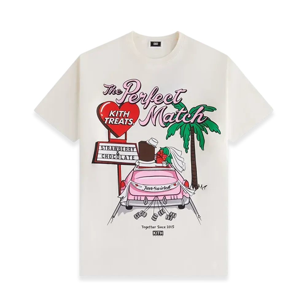 Kith Treats Perfect Match Vintage Tee "Sandrift"