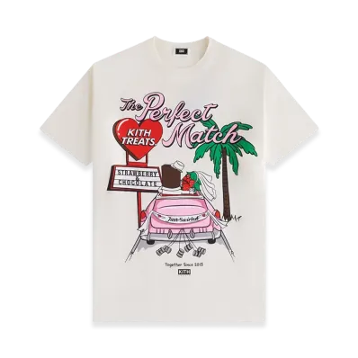 Kith Treats Perfect Match Vintage Tee "Sandrift"