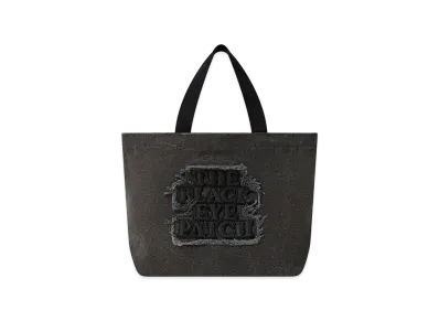 BlackEyePatch OG Label Applique Medium Tote "Black"