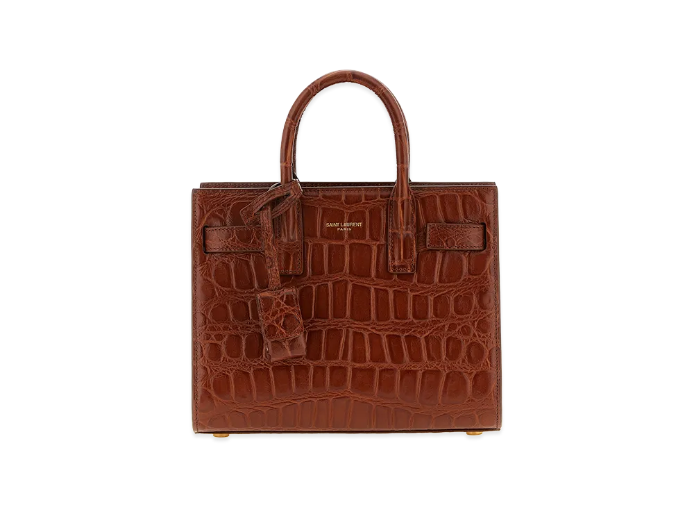 Saint Laurent Women's Nano sac De Jour Handbag "Brown"