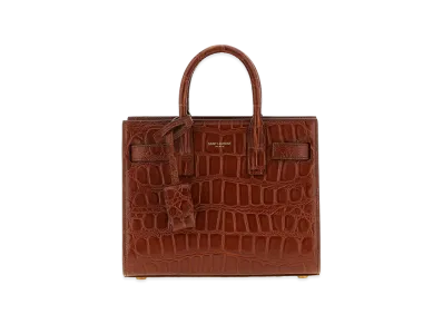 Saint Laurent Women's Nano sac De Jour Handbag "Brown"
