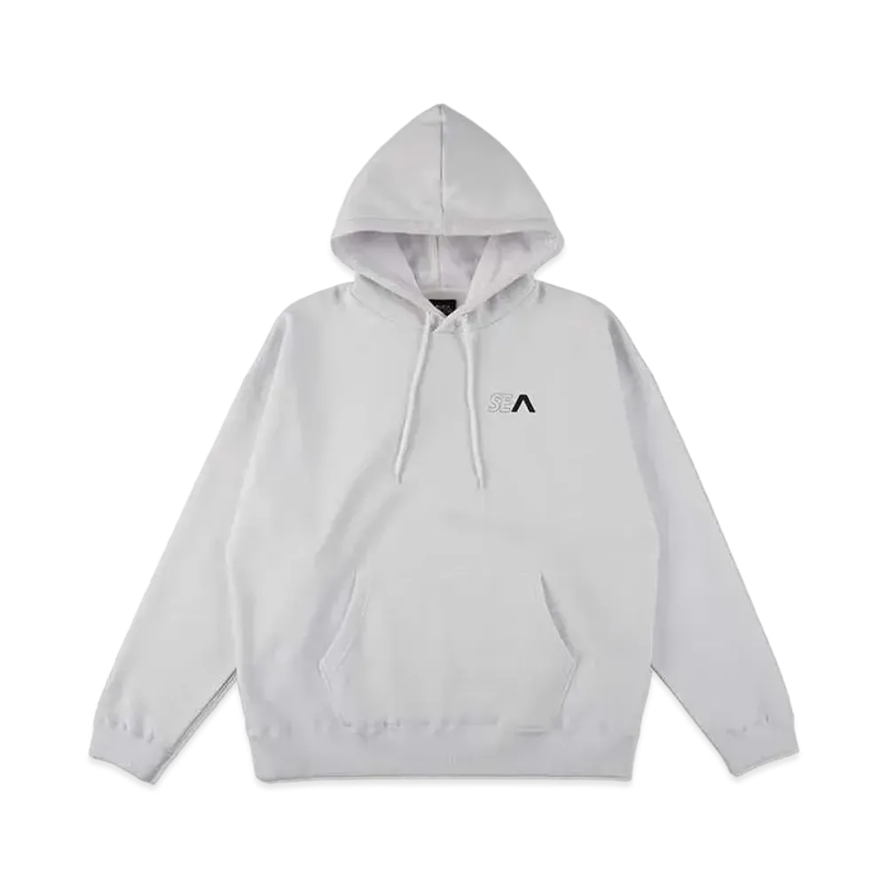 WIND AND SEA x RVCA Hooded Sweatshirt "White"