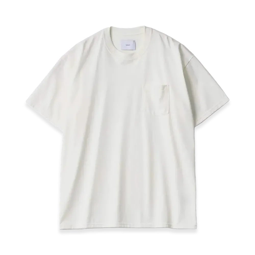 ssstein Supima Cotton Oversized Pocket Tee "White"