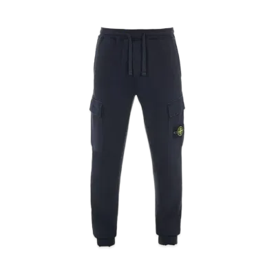 Stone Island 65220 BRUSHED COTTON FLEECE_REGULAR FIT "Blue"