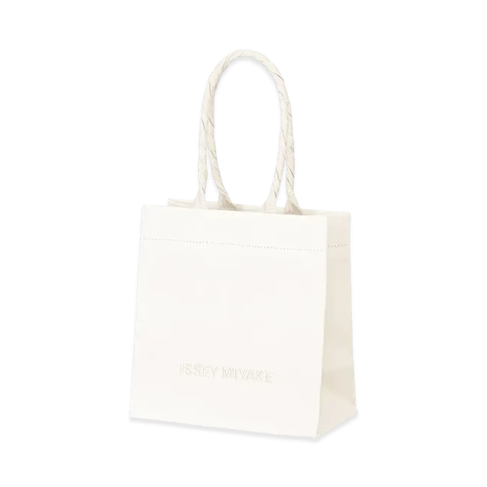 ISSEY MIYAKE This Is A Paper Bag "White"