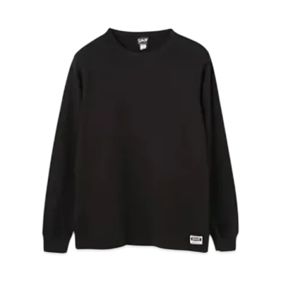 Schott Honeycomb Crewneck T-shirt "Black"