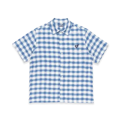 HUMAN MADE Ningensei Kusakizome Shirt "Blue"