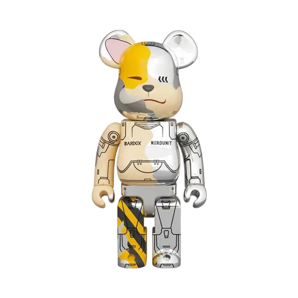 Bearbrick × NERDUNIT x BARDOX 400%