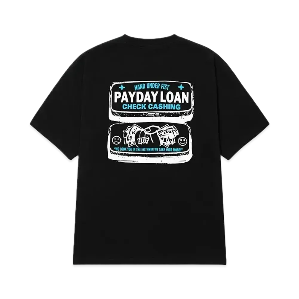 HUF Pay Day Tee "Black"