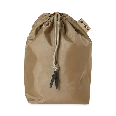 N.HOOLYWOOD TEST PRODUCT EXCHANGE SERVICE N.Hoolywood Tpes × Outdoor Products / Drawstring Bag (Small) "Beige"
