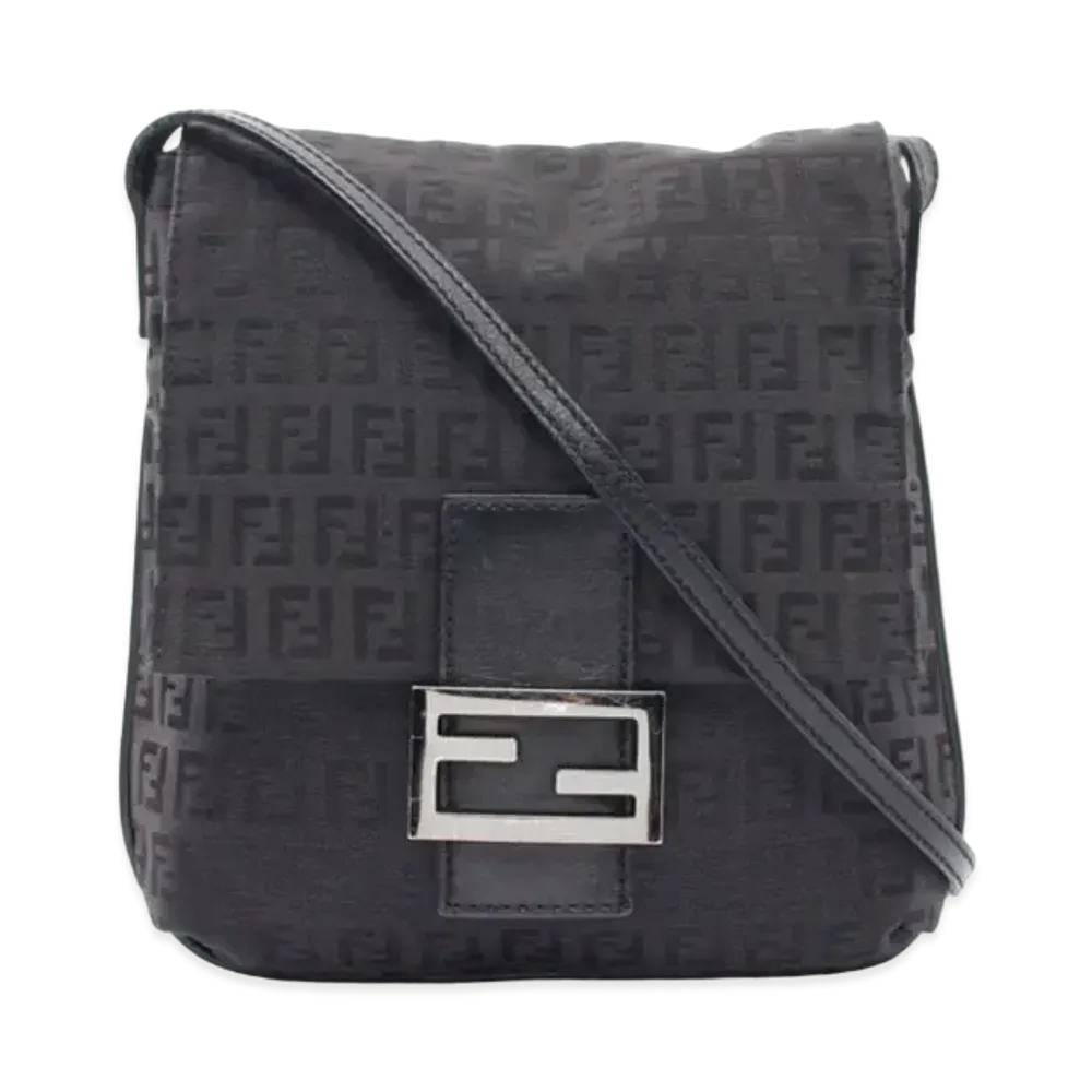 FENDI Zucchino Canvas Shoulder bag