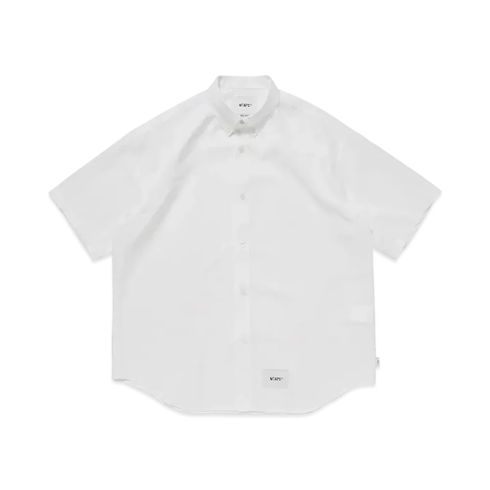 WTAPS Bd 01 / SS / Poly. Oxford. Coolmax "White"