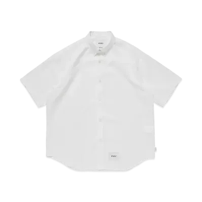 WTAPS Bd 01 / SS / Poly. Oxford. Coolmax "White"