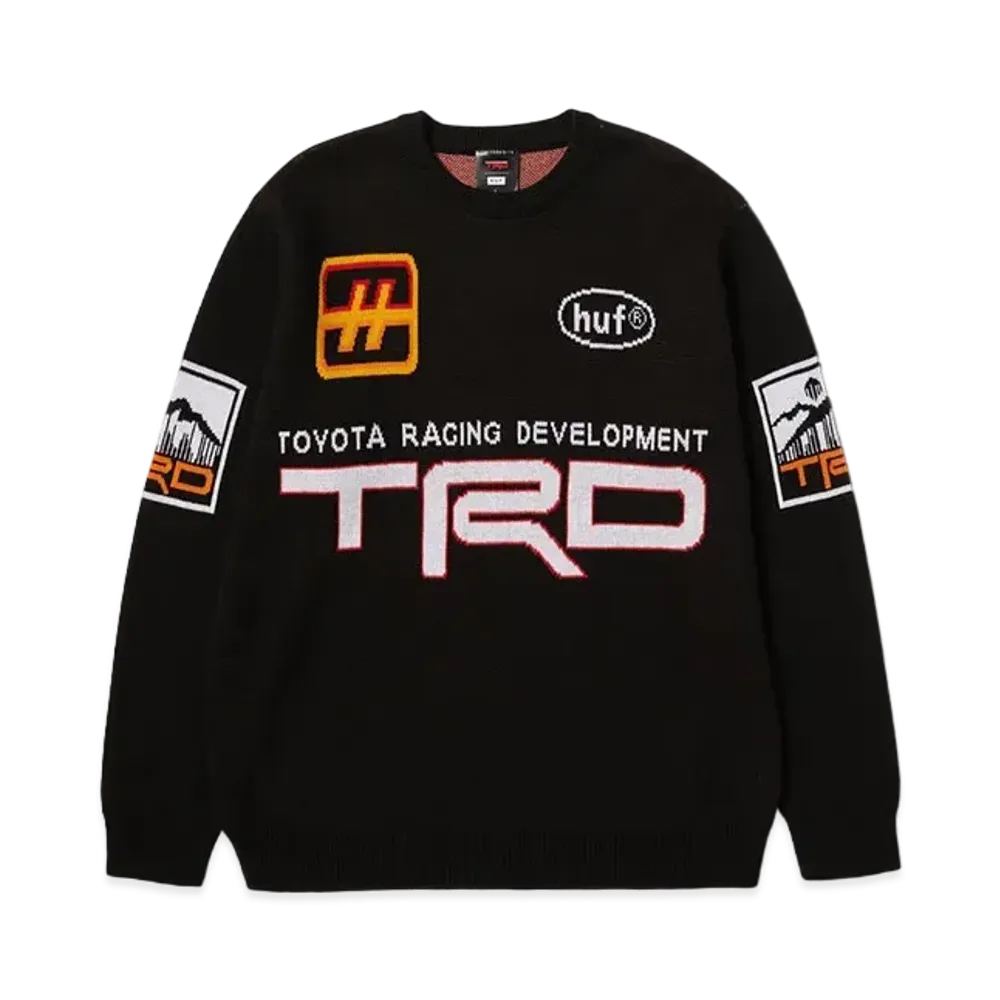 HUF x Toyota TRD Racing Sweater "Black"
