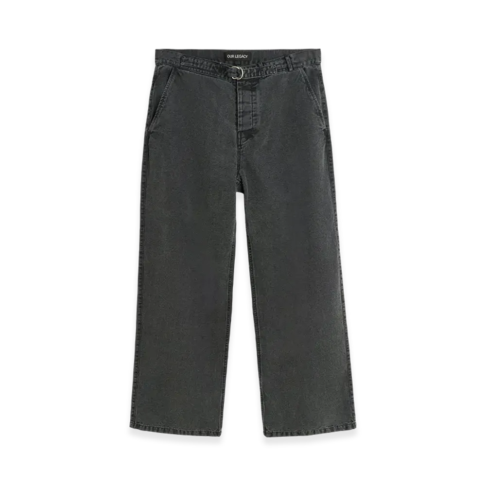 OUR LEGACY Stern Chino "Black Enzyme Canvas"
