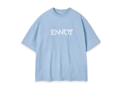 ENNOY Electric Logo Fade T-Shirt "Light Blue"