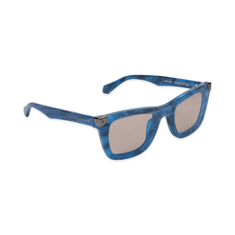 Louis Vuitton Sunglasses LV Heritage Square "Blue"