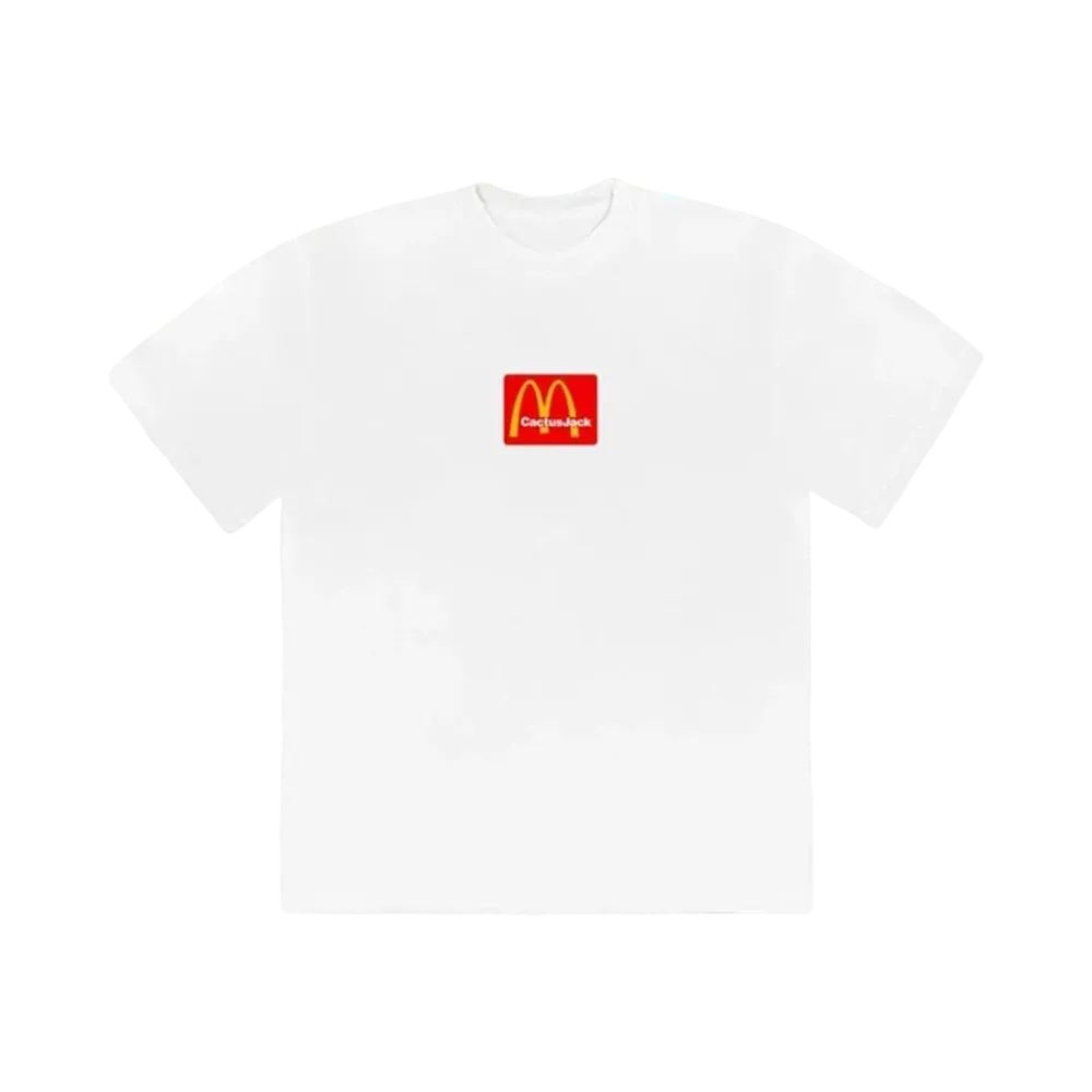 Travis Scott Cactus Jack x McDonald's Sesame T-Shirt "White"