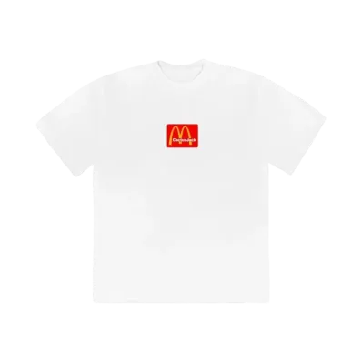 Travis Scott Cactus Jack x McDonald's Sesame T-Shirt "White"