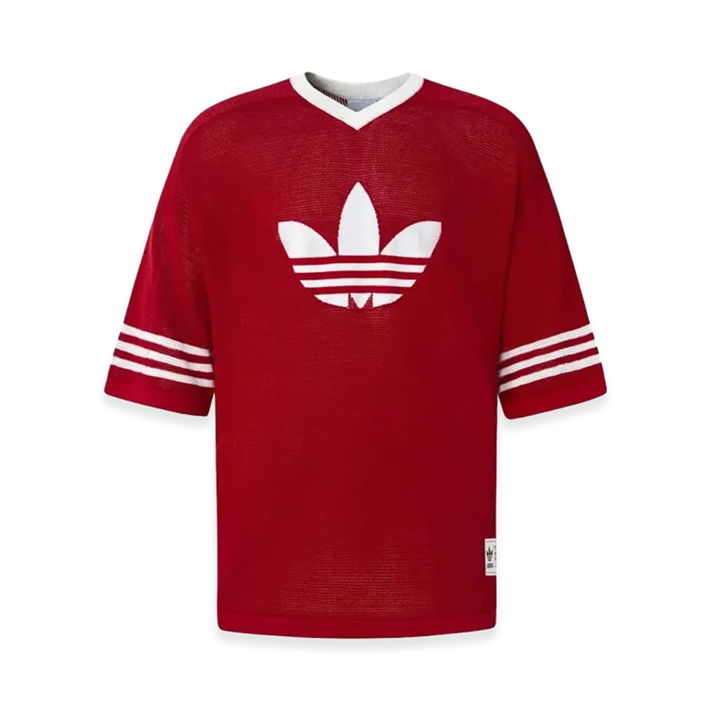 adidas Blockcore Knit T-Shirt "Red"
