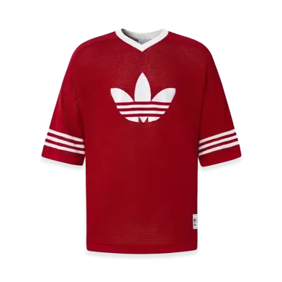 adidas Blockcore Knit T-Shirt "Red"