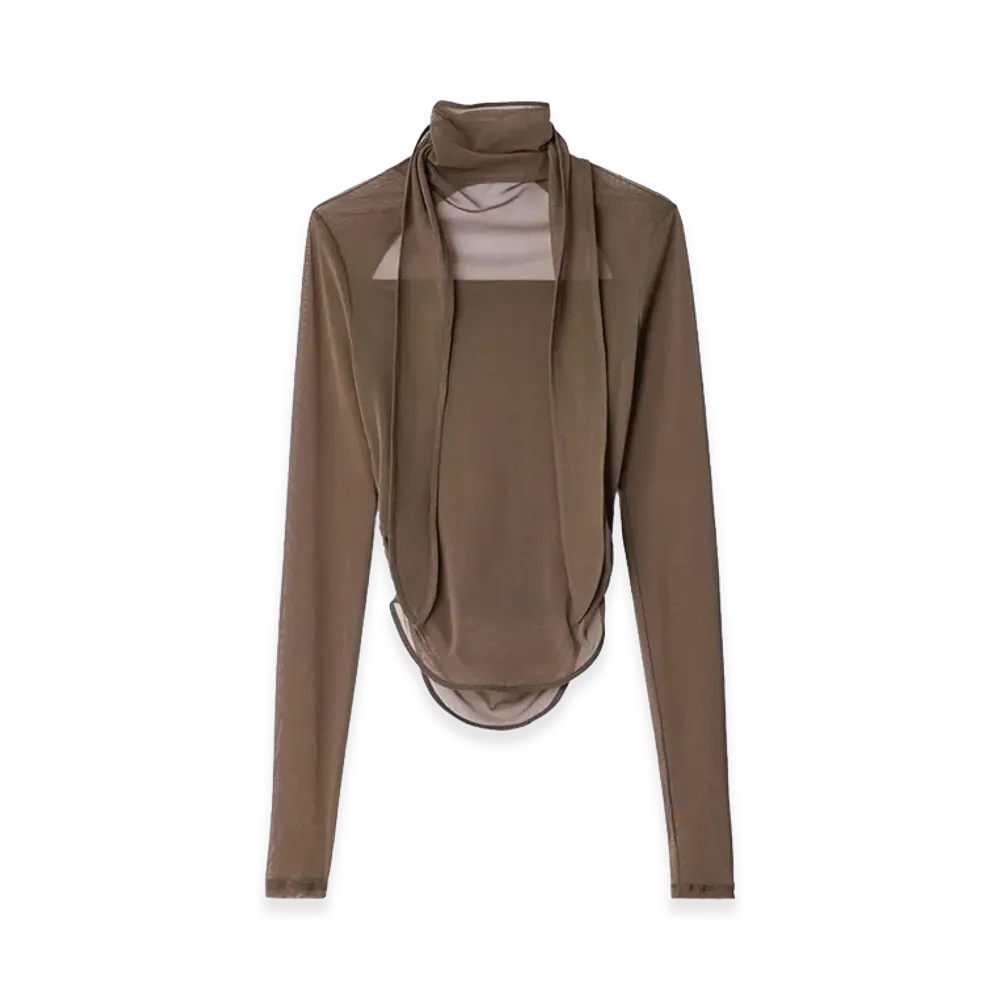 LEMAIRE Women's Top "Brown"