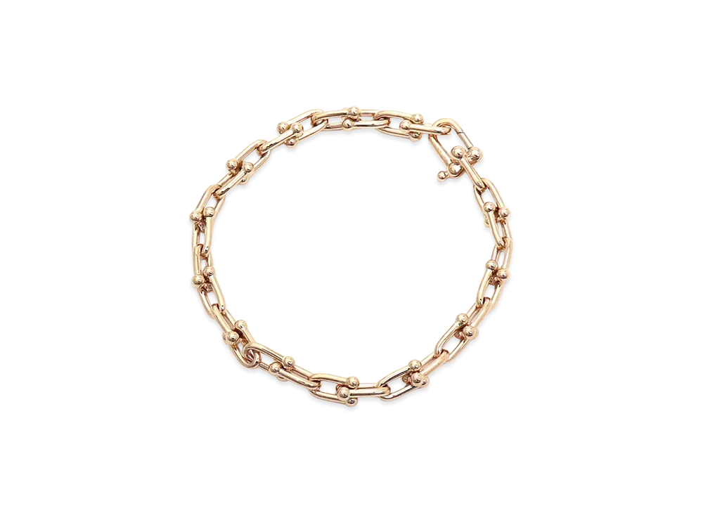Tiffany & Co. Women's HardWear Small Link Bracelet "Rose Gold"