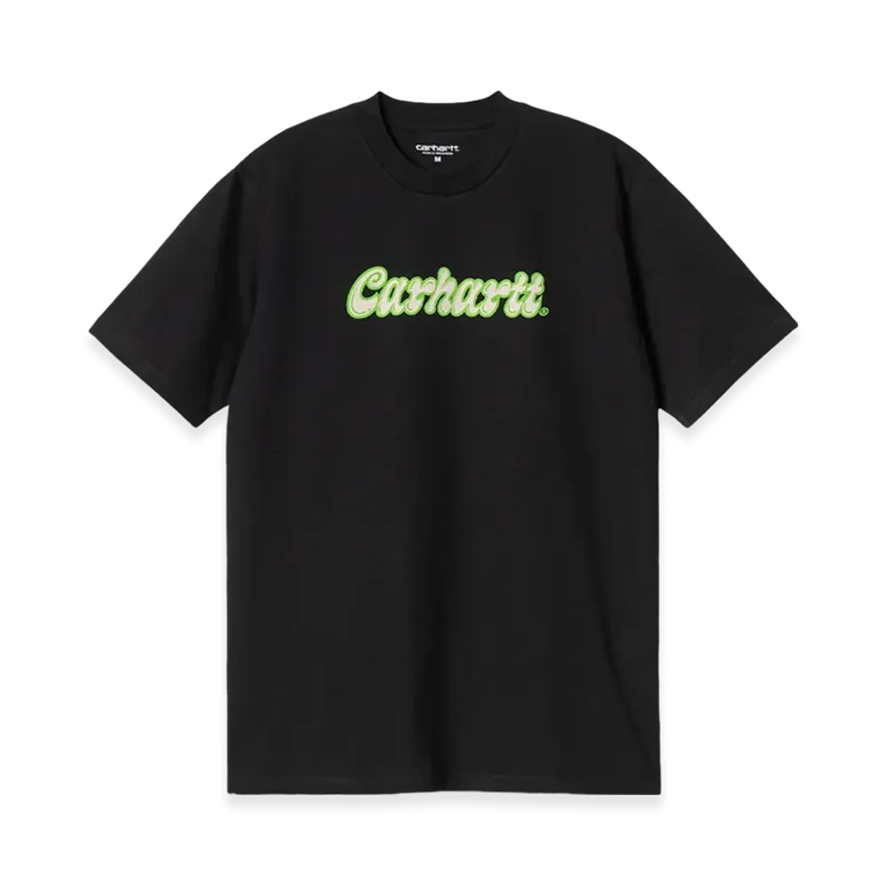 Carhartt WIP Liquid Script T-Shirt "Black"