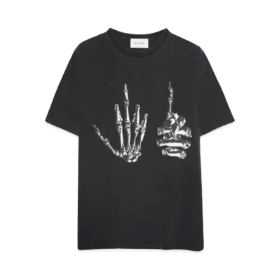 MAYO F●CKIN F●CK PRINT SHORT SLEEVE TEE "FADE BLACK"