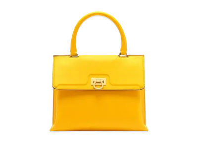 Salvatore Ferragamo Trifolio Top Handle (S) "Sunshine"