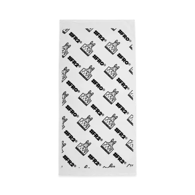 FR2 x Froclub Collaboration With #Fr2 Bath Towel "White"