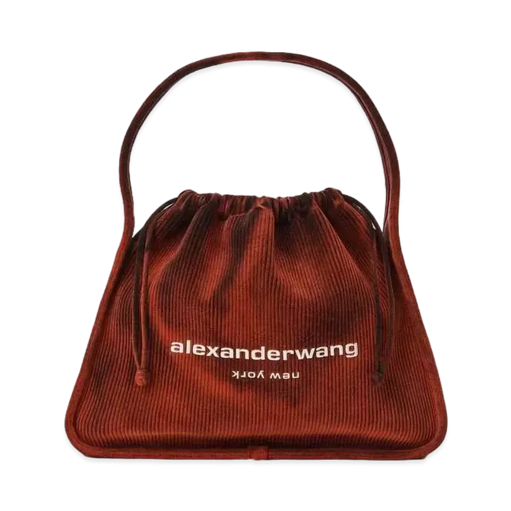 Alexander Wang Ryan Large Bag "Black/Burnt Cherry"
