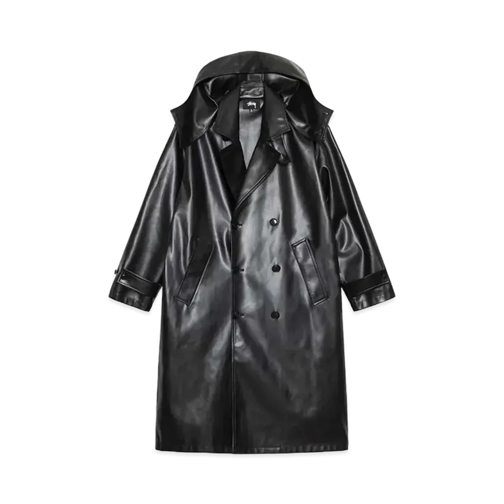 Stussy DB Trench Polyurethane "Black" (FA24)