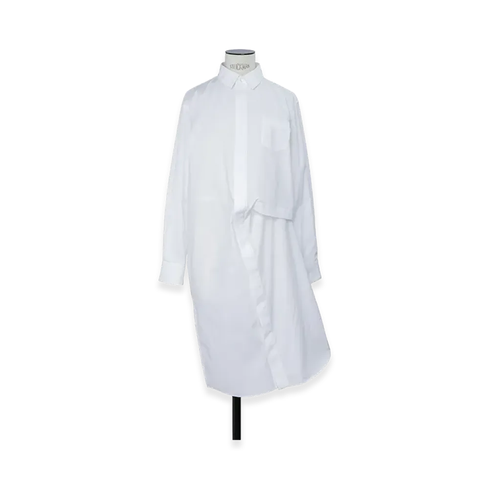 sacai Poplin Dress "Off White"