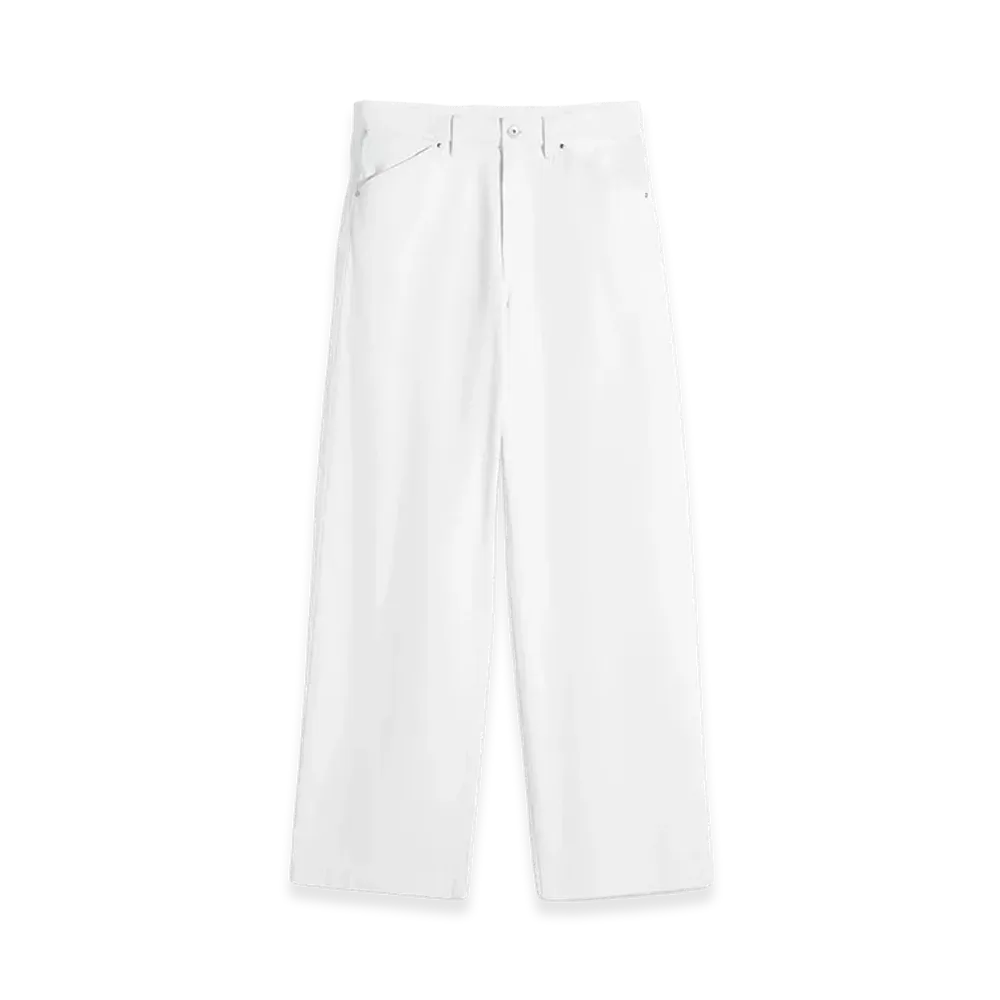 LEMAIRE Denim Wide Pants "Milk"