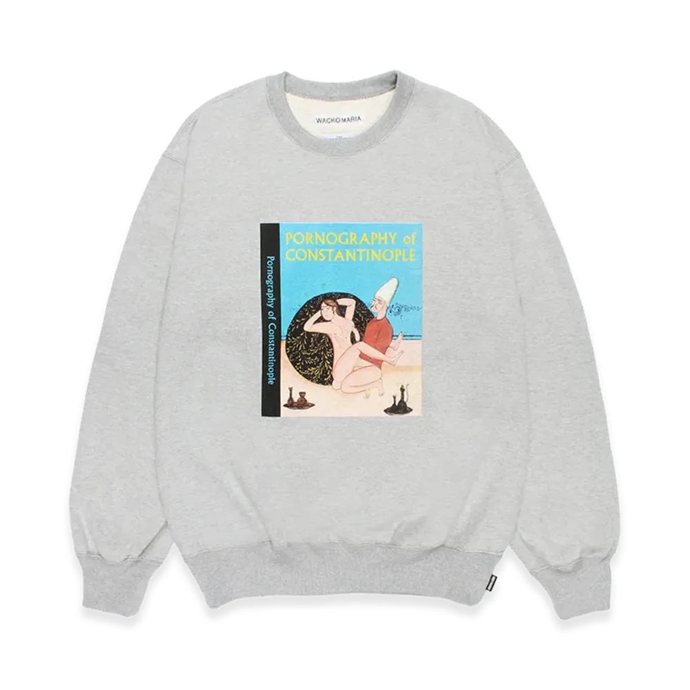 WACKO MARIA x The Phoenician Scheme Heavy Weight Sweat Shirt "Gray"
