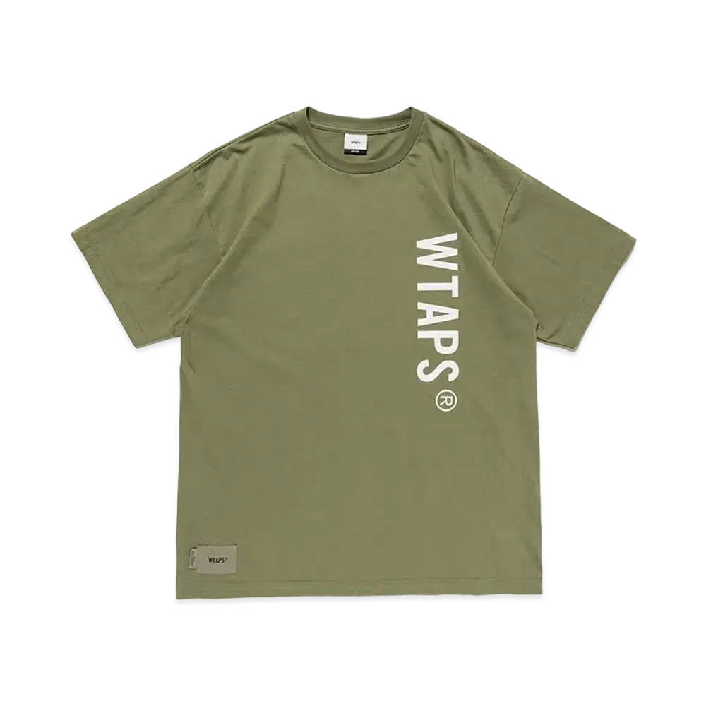WTAPS Sign / SS / Cotton "Olive Drab"