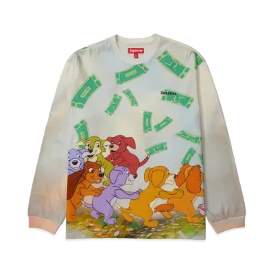 Supreme All Dogs Go To Heaven L/S Top "Day"