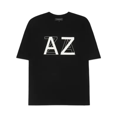 ANREALAGE A&Z LOGO TEE "BLACK"