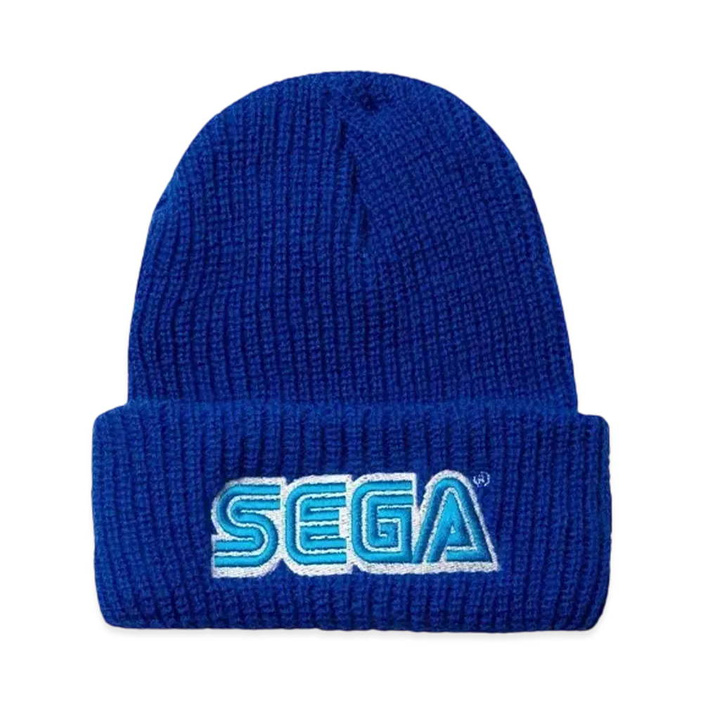 Geeks Rule x SEGA Company Logo Knit Cap "Blue"