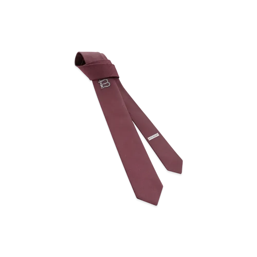 BVLGARI Evening Silk Tie "Bordeaux"