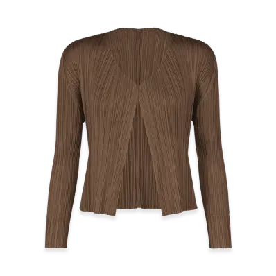 PLEATS PLEASE ISSEY MIYAKE New Colorful Basics 4 "Brown"