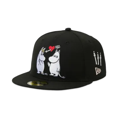 NEW ERA x Moomin 59Fifty Character All Over "Black"
